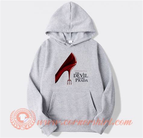 prada hoodie.|the devil wears Prada hoodie.